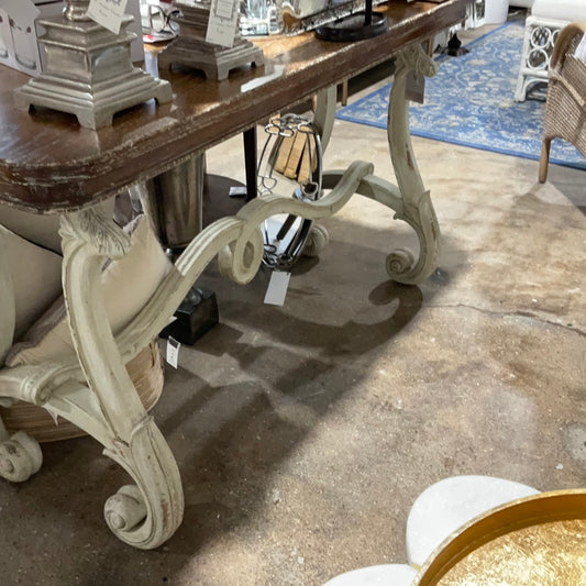 Chanterelle Distressed Sofa Table
