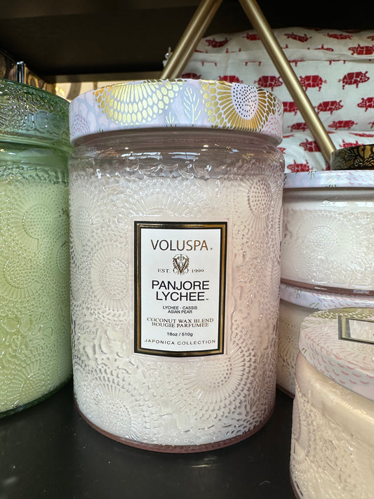 Voluspa 18 oz. Candle panjore lychee