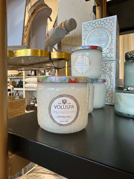 Voluspa 4.5 oz petite jar wildflower