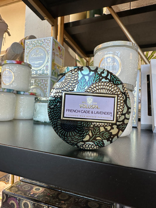 Voluspa 3.2 oz petite jar French cade lavender